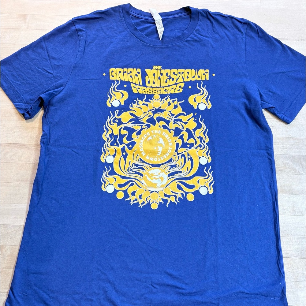 Brian Jonestown Massacre 2022 tour tee, large.